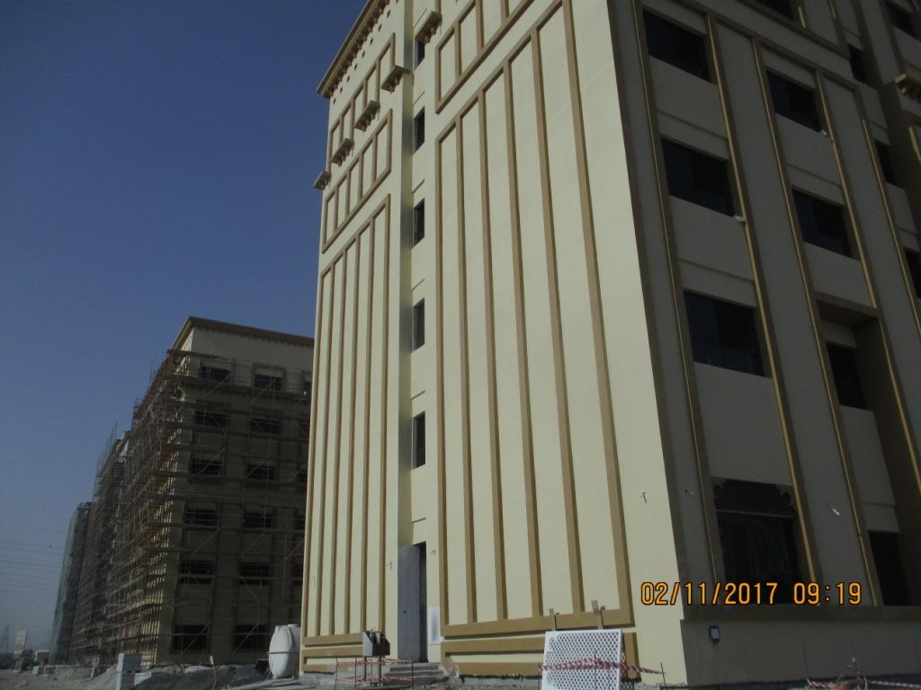 Dewa Two (g+5) Bachelor Accommodation Buildings And Other Associated Service Buildings At Jebel Ali Power Station, Dubai