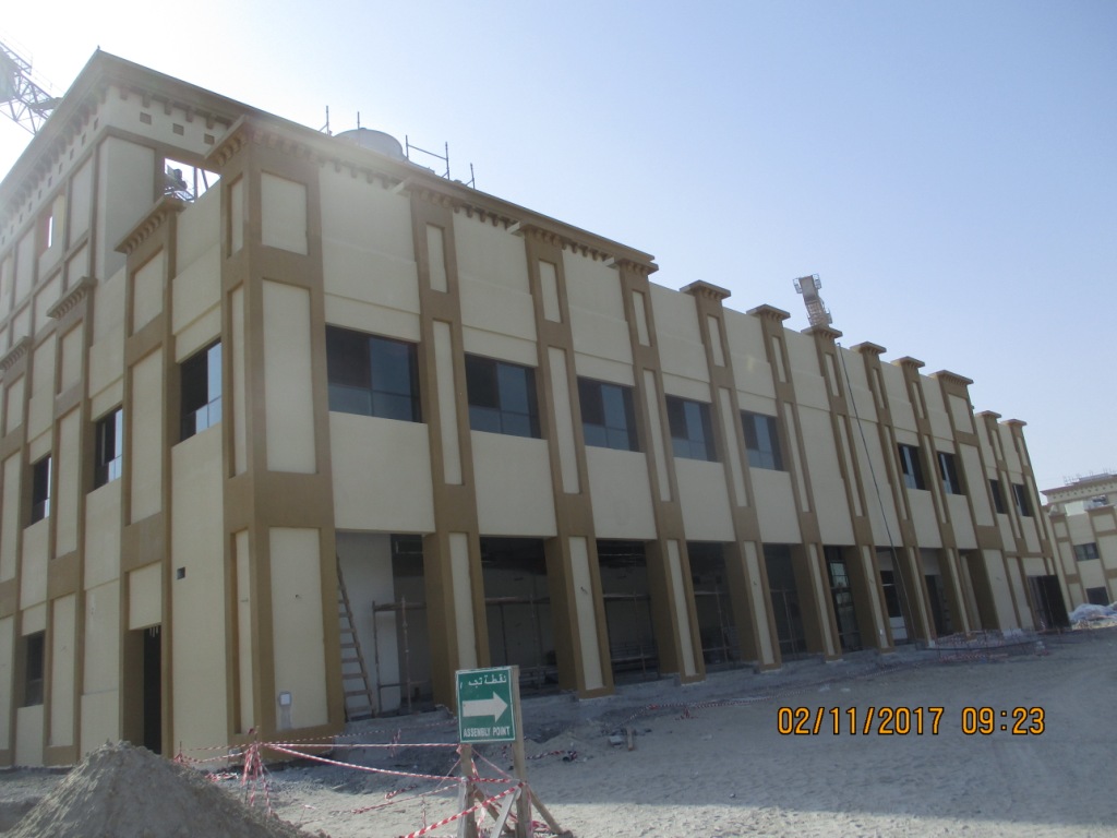 Dewa Two (g+5) Bachelor Accommodation Buildings And Other Associated Service Buildings At Jebel Ali Power Station, Dubai