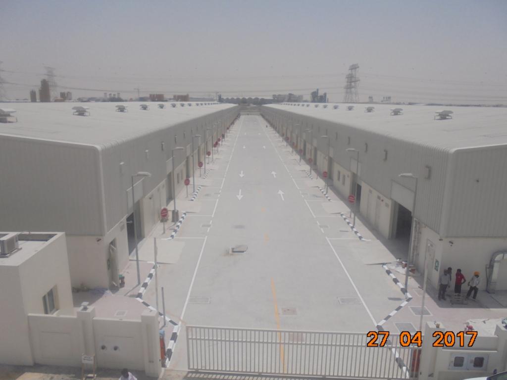 (g+ Mezzanine) 6 Warehouses Building On Plot No. 599-1097 - Jebel Ali – Dubai