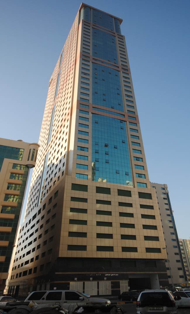 Orient Tower G + 42 + H. Club + Swimming Pool & Helipad – Sharjah